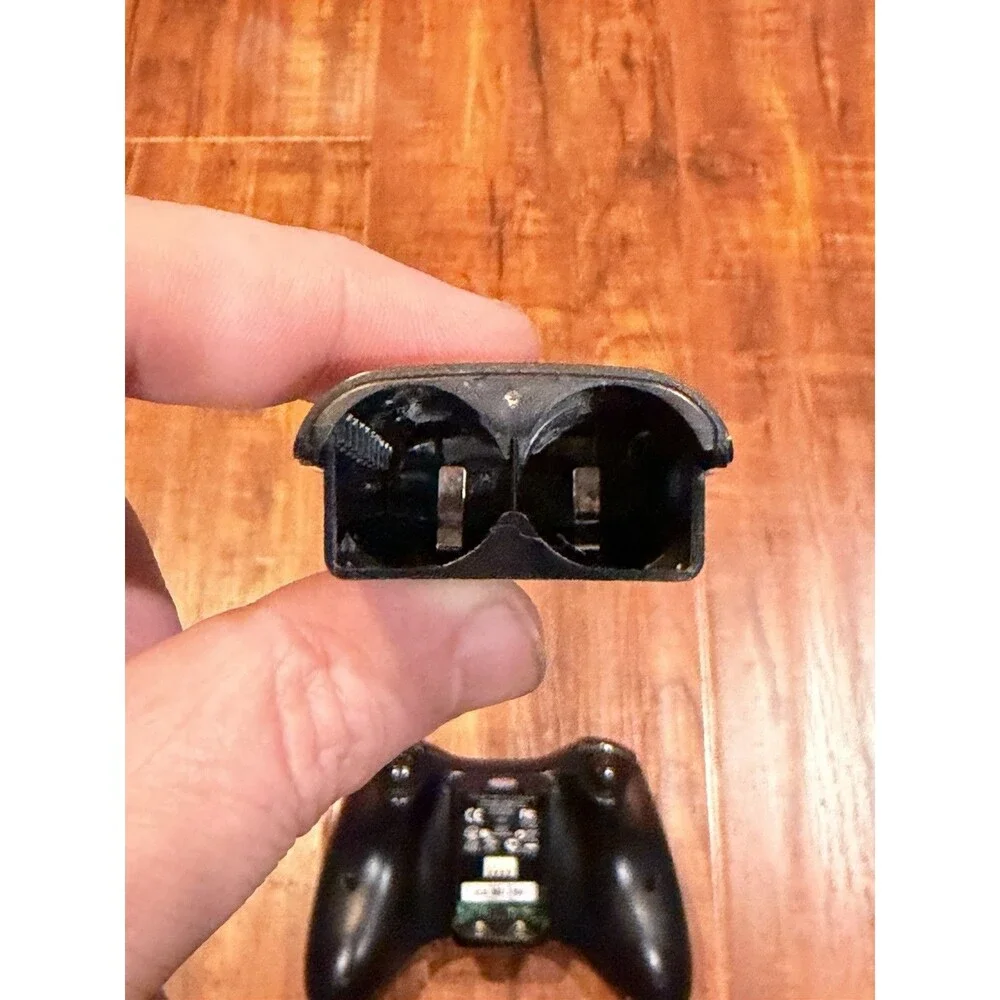 3 x Genuine OEM Black Microsoft Xbox 360 Wireless Controller - Works